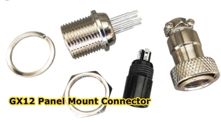 GX12 GX16 GX20 GX 25 Steckverbinder Luftfahrtstecker und -buchse