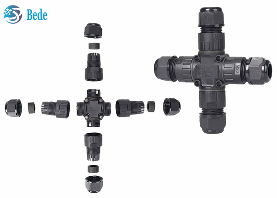X-Art 4-Channel Ip68 wasserdichtes Verbindungsstück 3 - Pole-Ideal für 3 Pin Wires