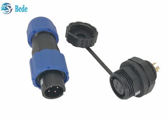 Wasserdichte Landschaft PA66 M13, die Platten-Berg-Verteiler 4 Pin beleuchtet