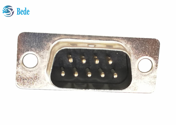 9 Subventions-Verbindungsstücke Pin Males DB9 Stecker-D, die Art CER RoHS schweißen