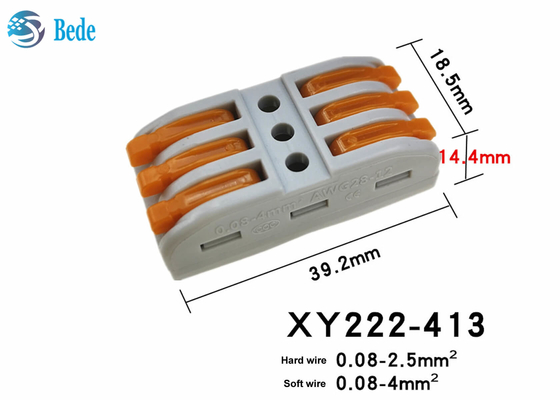 2 Stifte, die 3 Stifte freien Schnellkupplungs-Anschluss schrauben, ziehen Rod Connector Welding Free Push-Art