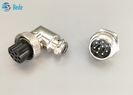 Stifte des Luftfahrt-Verbindungsstück-Stecker-G×16 9 männlich und weibliche Sätze L Art silberner überzogener Stecker