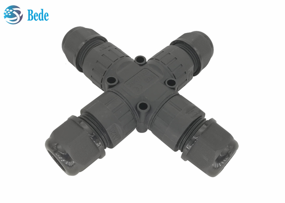 Wasserdichte Art 4-Channel 2-Poles des Kabel-IP68 der Verbindungsstück-X für Anschlagtafeln im Freien