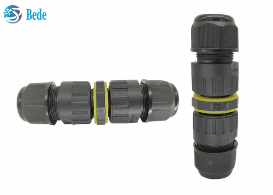 Untertage-elektrische wasserdichte Verbindungsstücke des Kabel-IP68 2 Stifte M16 des Kanal-2~3 im Freien
