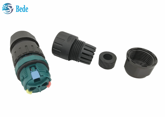 Schneller verdrahtender des Wasser-M20 wasserdichter Stift des Verbindungsstücks 2 des Kanals 450V 17.5A ip68 Beweis-Draht-des Verbindungsstück-3 der Stift2