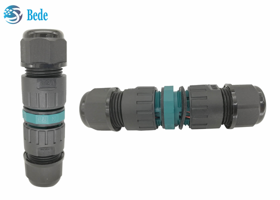 Schneller verdrahtender des Wasser-M20 wasserdichter Stift des Verbindungsstücks 2 des Kanals 450V 17.5A ip68 Beweis-Draht-des Verbindungsstück-3 der Stift2