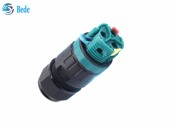 Schnelle verdrahtende Screwless wasserdichte Kabel-Verbindungsstücke 2 M25 3 4 5 Kanal 450V 40A der Stift2