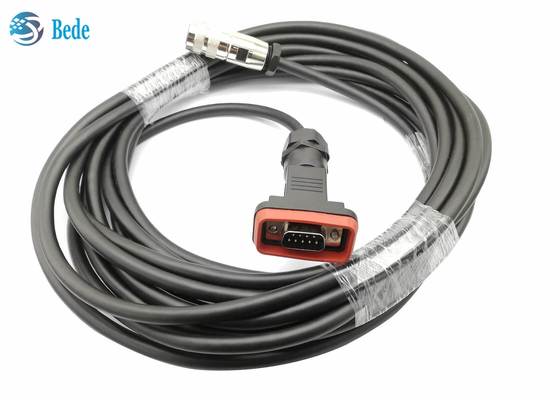 Mann DB-9 und AISG verkabelt 8 Pin Female Connectors 50 Meter oder fertigt Länge besonders an