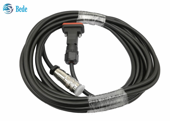 Mann DB-9 und AISG verkabelt 8 Pin Female Connectors 50 Meter oder fertigt Länge besonders an
