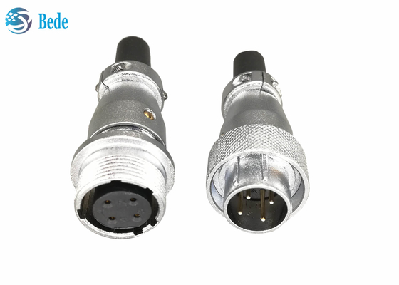 Runde 4 Pin Circular Connector Female Male, das Verbindungsstücke 4 5 6 Stifte 5A 500V ankoppelt