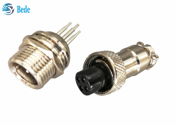 Modell-Gx 12 PWBs schweißendes Luftfahrt-Verbindungsstück 2~7 Pin Panel Mount Connector 3A 200V