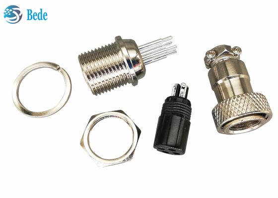 Modell-Gx 12 PWBs schweißendes Luftfahrt-Verbindungsstück 2~7 Pin Panel Mount Connector 3A 200V