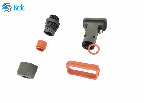 Wasserdichtes Subvention Connetors AISG der Wohnungs-D Material der Kabel-Verwendungs-IP68 PA66