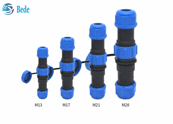 Wasserdichtes Kabel M13, zum des Ankoppelns von Verbindungsstück 2 zu verkabeln Pin 3 4 5 6 7 9