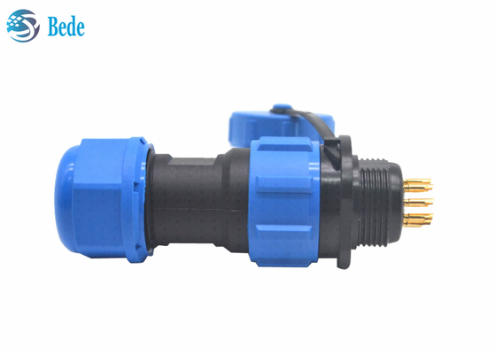 Plattenmontage IP68 wasserdichte Luftfahrt der Kabel-Verbindungsstück-M21 2 3 4 5 5C 7 Pin 9 12