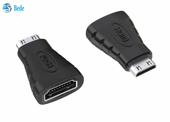Gold überzog HDMI Mini Converter, eine Frau zu Adapter Mini Males HDMI
