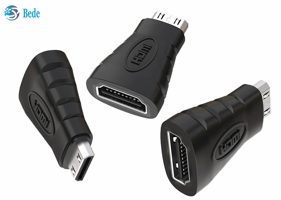 Gold überzog HDMI Mini Converter, eine Frau zu Adapter Mini Males HDMI