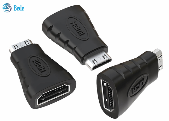 Gold überzog HDMI Mini Converter, eine Frau zu Adapter Mini Males HDMI
