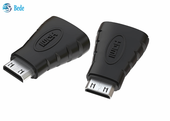 Gold überzog HDMI Mini Converter, eine Frau zu Adapter Mini Males HDMI
