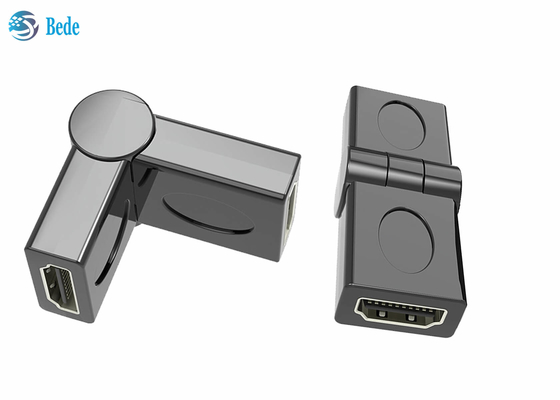 Mann zu weiblichem Koppler 90 des Schwenker-HDMI 180 270 360 Grad-Winkel justierbares 3D 4K