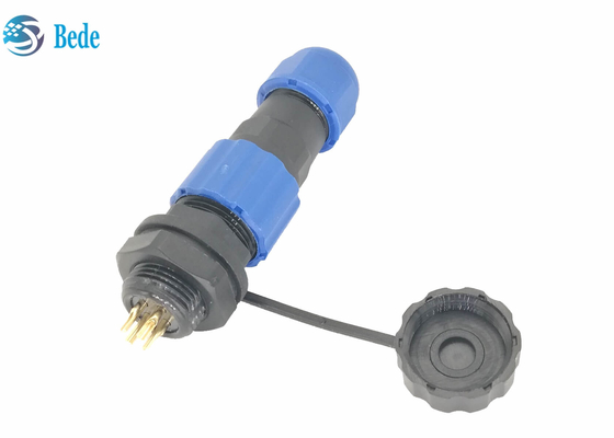 Wasserdichte Landschaft PA66 M13, die Platten-Berg-Verteiler 4 Pin beleuchtet