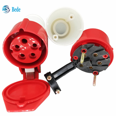 5 Stifte industrielles Stecker u. Sockel-Wirtschaftsmacht-Verbindungsstück IP44 AC380-415V 16A