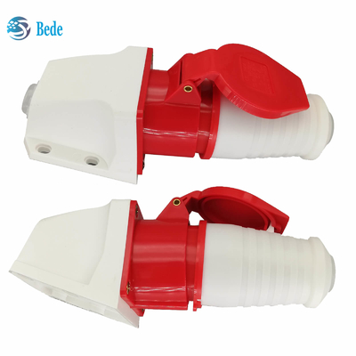 Commando-Stecker und -Buchse, IEC 60309, 380–415 V, 16 A, Wandmontagetyp