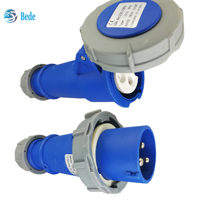 Einphasige 3-Pin-Industrielle Steckdose - mit Standard ICE60309 220~250V 32Amp