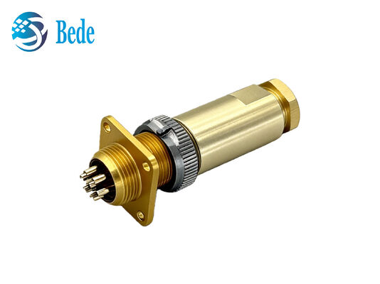 Kreisförmige Steckverbinder PC-Serie Steckverbinder 4-50-Pin IP68 wasserdicht für Industriegeräte