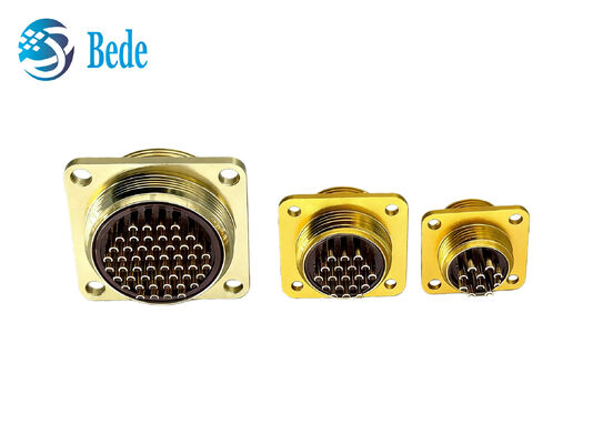 Kreisförmige Steckverbinder PC-Serie Steckverbinder 4-50-Pin IP68 wasserdicht für Industriegeräte