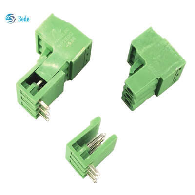  2EDGK-5.08 Straight Pin PCB Header PCB Terminal Block Green 2~24pins 320V 15A