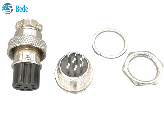 7 Pins Gx16 Luftfahrtverbindung M16 Verbindungen Stecker- und Steckdosensätze für den Schienenverkehr