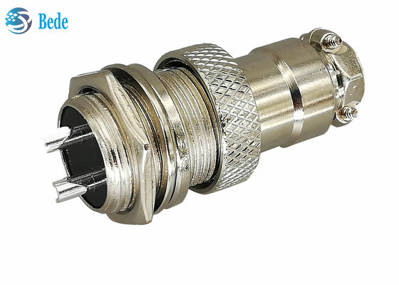2-poliger 16MM runder Gx16 Luftfahrtsteckverbinder, Panelmontage, Stecker und Buchse