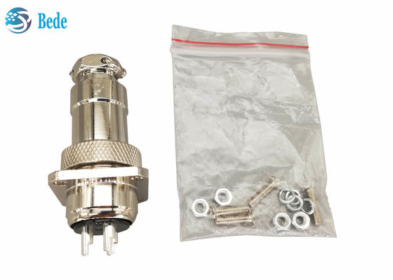 Panel Mount Kreis 9 Pins - 2 Pins Luftfahrt-Anschluss GX20 mit Quadrat Flansche M19 Männlich weiblich Set