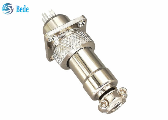 2 3 4 Pin GX12 Luftfahrt-Anschluss mit Quadratflansche Mann und Frau Sets