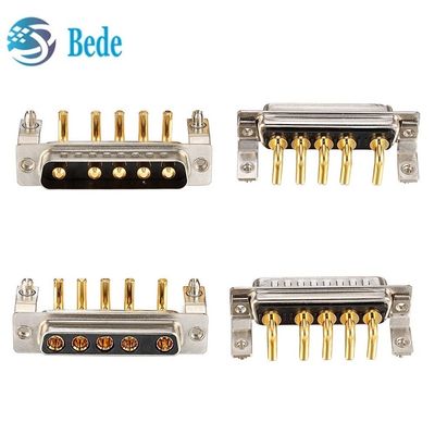 5W5 Männliche und weibliche Hochstrom-D-Sub-Rechteckverbinder für PCB