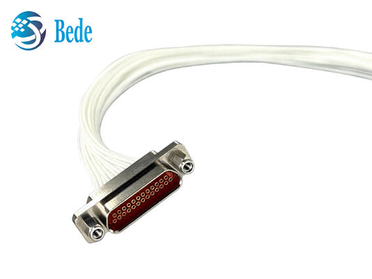 J30J‐25ZKP-30 25Pin Micro-D-Anschluss mit 30cm Kabelsolder-Abschluss J30J-25TJS